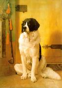 Jean Leon Gerome Study of a Dog oil